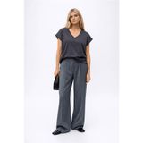 Fashion Friends Pamuklu Regular Fit V Yaka Bluz Bayan BLUZ 26Y0034K1