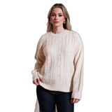 Fashion Friends Regular Fit Bisiklet Yaka İnci Detaylı Kazak Bayan KAZAK 25K0144K1
