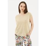 Fashion Friends Simli Bluz Gold