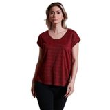 Fashion Friends Standart Fit Yuvarlak Yaka Simli Bluz Bayan BLUZ 25Y0202K1