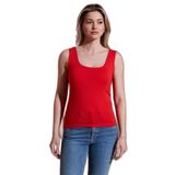 Fashion Friends Streç Pamuklu Slim Fit Kare Yaka Kalın Askılı Atlet Bayan ATLET 25Y0266K1