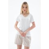 Fashion Friends V Yaka Kadın T-Shirt