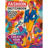 Fashion Sketchbook: Design Your Style – A Stylish Drawing Journal for Creative Women & Aspiring Fashion Designers