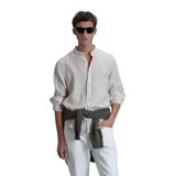 Fast Erkek Basic Gömlek Comfort Fit Bej XS