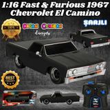 Fast & Furious 1967 Chevrolet El Camino 1:16 USB Şarjlı Uzaktan Kumandalı Araba - Kumandalı Araç - R