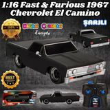 Fast & Furious 1967 Chevrolet El Camino 1:16 Usb Şarjlı Uzaktan Kumandalı Araba - Kumandalı Araç - R/C Araba