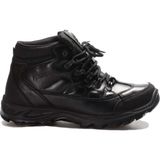 Fast Step 117SXA5538 Hakiki Deri Siyah Su Geçirmez Soğuğa Dayanıklı Unisex Trekking Bot