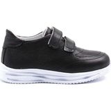 Fast Step 156XCA4009 Siyah Hakiki Deri Unisex Çocuk Casual Ayakkabı