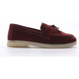 Fast Step 733ZA021 Bordo Süet Hakiki Deri Kadın Casual Ayakkabı