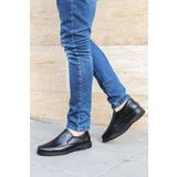 Fast Step 815MA1301 Hakiki Deri Ortopedik Kahve Erkek Casual Ayakkabı