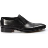 Fast Step Deri Erkek Klasik Ayakkabı Siyah Platform Taban ile Şık ve Rahat 741MA2012-10