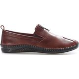 Fast Step Hakiki Deri Erkek Casual Ayakkabı 126MA308 - Taba
