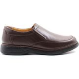Fast Step Hakiki Deri Erkek Casual Ayakkabı 126MAF962 - Kahverengi