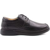 Fast Step Hakiki Deri Erkek Casual Ayakkabı 126MAF963 - Siyah