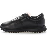 Fast Step Hakiki Deri Erkek Casual Ayakkabı 154KMA708-1 - Siyah