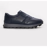 Fast Step Hakiki Deri Erkek Casual Ayakkabı 154MA708-1 - Lacivert