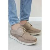 Fast Step Hakiki Deri Erkek Casual Ayakkabı 161MA126 - Vizon