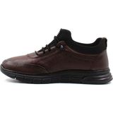 Fast Step Hakiki Deri Erkek Casual Ayakkabı 161MA2102 - Kahverengi