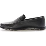 Fast Step Hakiki Deri Erkek Casual Ayakkabı 628MA20 - Siyah