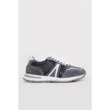 Fast Step Hakiki Deri Erkek Casual Ayakkabı 722MA550 - Gri