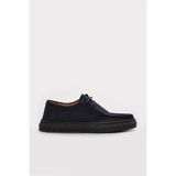 Fast Step Hakiki Deri Erkek Casual Ayakkabı 781MA254 - Lacivert