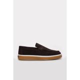 Fast Step Hakiki Deri Erkek Casual Ayakkabı 819MA010LP - Kahverengi - Süet
