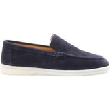 Fast Step Hakiki Deri Erkek Casual Ayakkabı 819MA020LP - Lacivert Süet