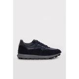 Fast Step Hakiki Deri Erkek Casual Ayakkabı 855MA3030 - Lacivert