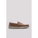 Fast Step Hakiki Deri Erkek Casual Ayakkabı 934MA130 - Vizon