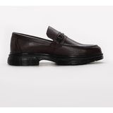 Fast Step Hakiki Deri Erkek Casual Ayakkabı 951MA026 - Kahverengi