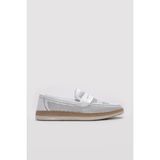 Fast Step Hakiki Deri Erkek Casual Ayakkabı 951MA395 - Beyaz