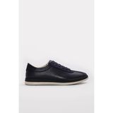 Fast Step Hakiki Deri Erkek Casual Ayakkabı 951MA400 - Lacivert