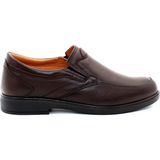 Fast Step Hakiki Deri Erkek Casual Ayakkabı 951MAF120 - Kahverengi