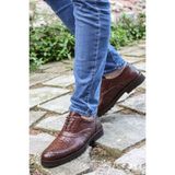 Fast Step Hakiki Deri Erkek Klasik Ayakkabı 252MA6336 - Kahverengi