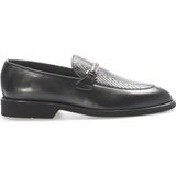 Fast Step Hakiki Deri Erkek Klasik Ayakkabı 778MA24-441BS - Siyah