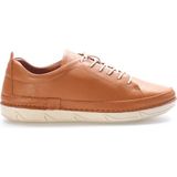 Fast Step Hakiki Deri Kadın Casual Ayakkabı 160ZA1950 - Taba