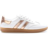 Fast Step Hakiki Deri Kadın Casual Ayakkabı 182ZA2324 - Gold