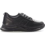 Fast Step Hakiki Deri Kadın Casual Ayakkabı 583ZA2502 - Siyah
