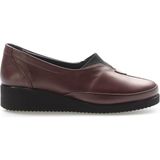 Fast Step Hakiki Deri Kadın Casual Ayakkabı 972ZA7905 - Bordo