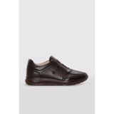 FAST STEP Hakiki Deri Kahve Erkek Casual Ayakkabı 161MA250