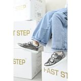 Fast Step Hakiki Deri Kız Çocuk Casual Ayakkabı 612XA875 - Platin