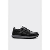 Fast Step Hakiki Deri Siyah Erkek Casual Bot 722MA870