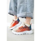 Fast Step Kız Çocuk Casual Ayakkabı 461XCA329 - Kiremit - Petrol