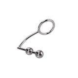Fastieshop Çelik Penis Halkalı Anal Plug