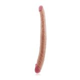 Fastieshop King Boy Ultra Gerçekçi Çift Başlı Dildo - 36 cm