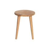 FASTWOOD Ahşap Yuvarlak Tabure