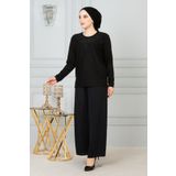 FATELLA KADIN ANNE ANNELER GÜNÜ ÖZEL GÜN LİKRALI BASIC DESENLİ ANNE PENYE BLUZ