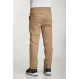 Fatella Unısex Çocuk Ribana Bel Canvas Okul Pantolonu - Camel - 13 Yaş