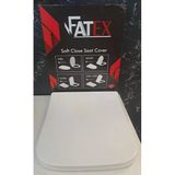 Fatex Safir Soft ( 36 X 45 Cm) Yavaş Kapanan Plastik Klozet Kapağı