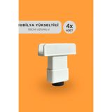Fatih 10 cm Yükseltici Mobilya Ayağı - U Meşe Ayak (4 Adet)